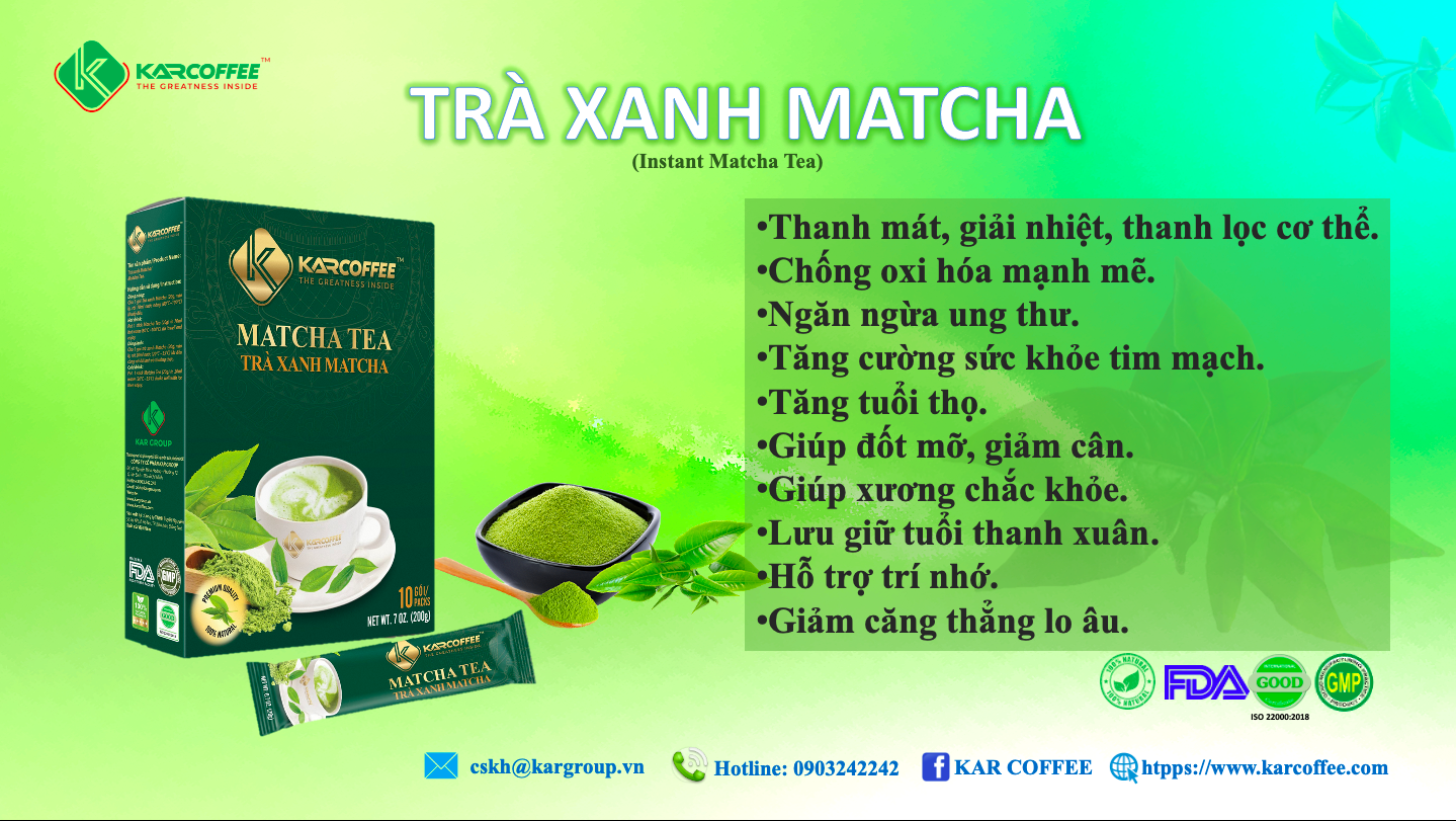 TRÀ XANH MATCHA