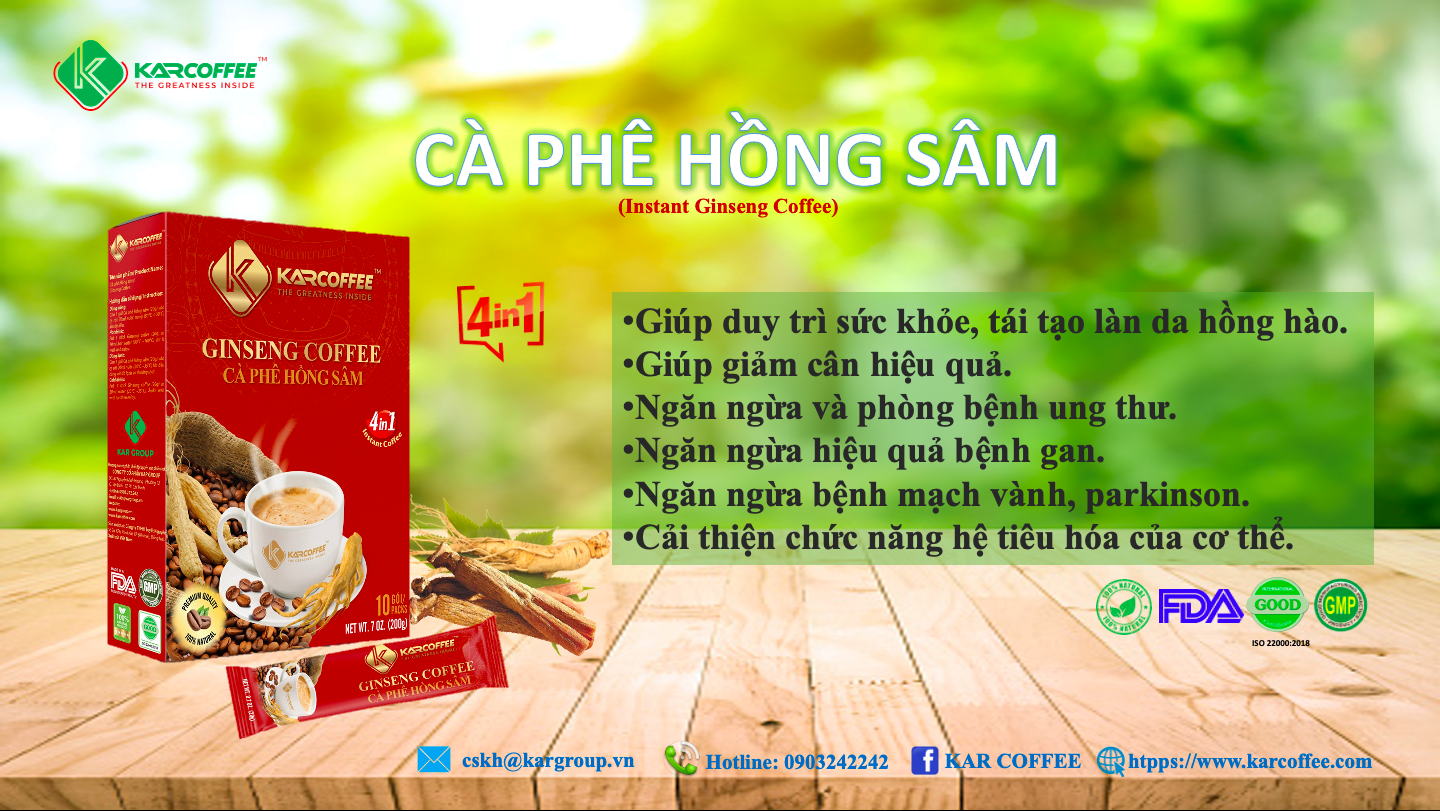 CÀ PHÊ HỒNG SÂM